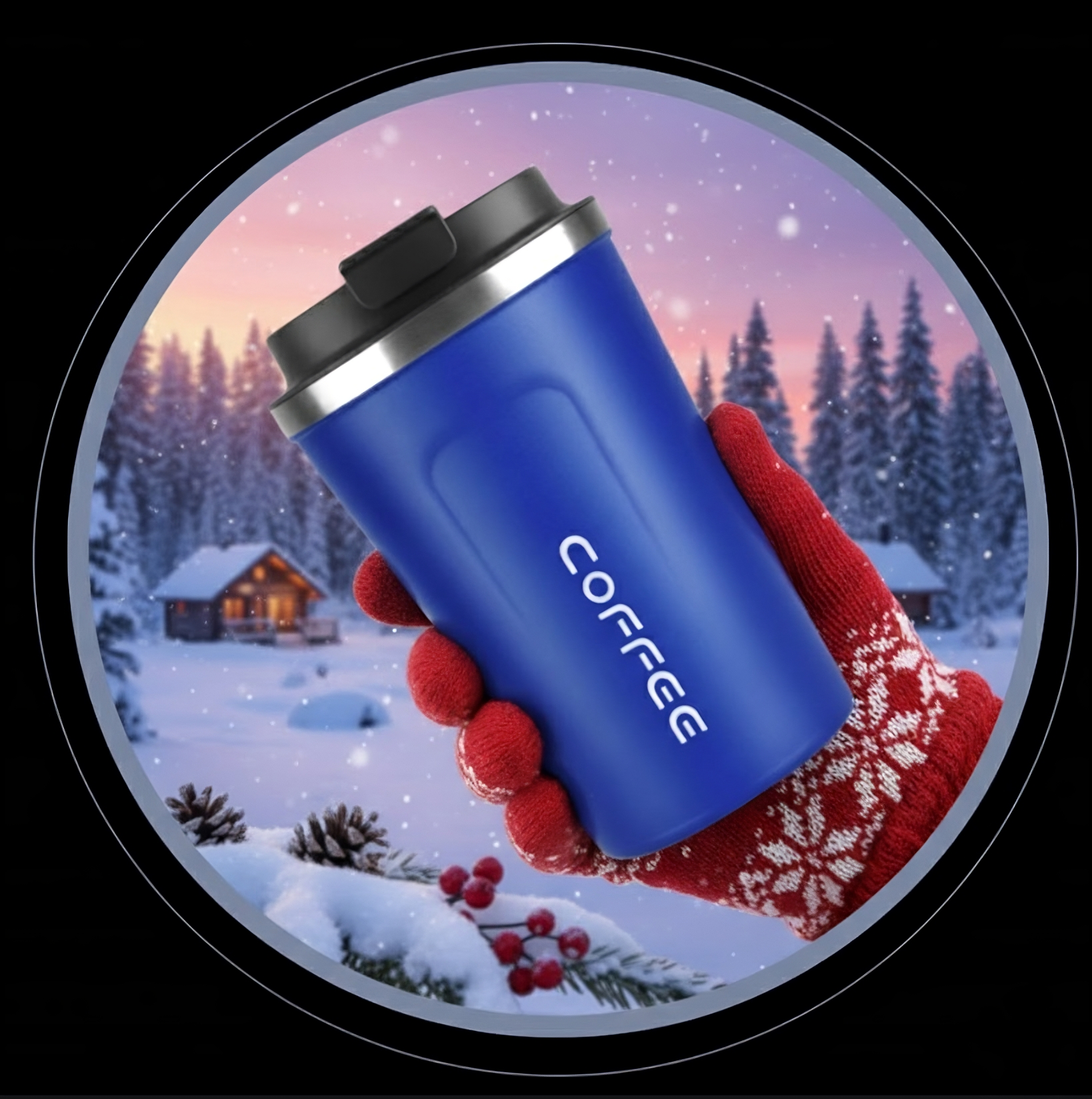 Chytrý Termohrnek 510ml s LCD displejem