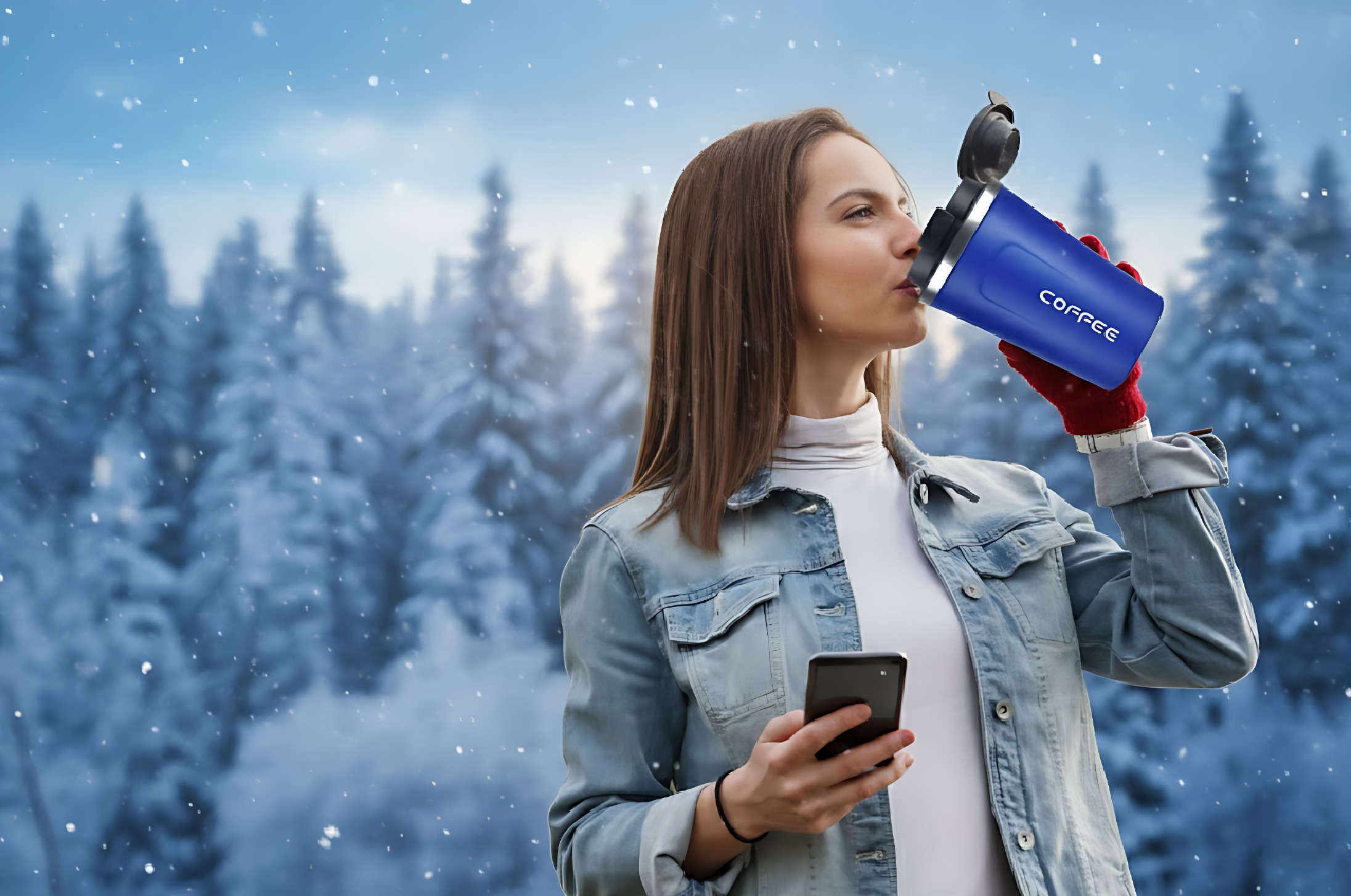 Chytrý Termohrnek 510ml s LCD displejem